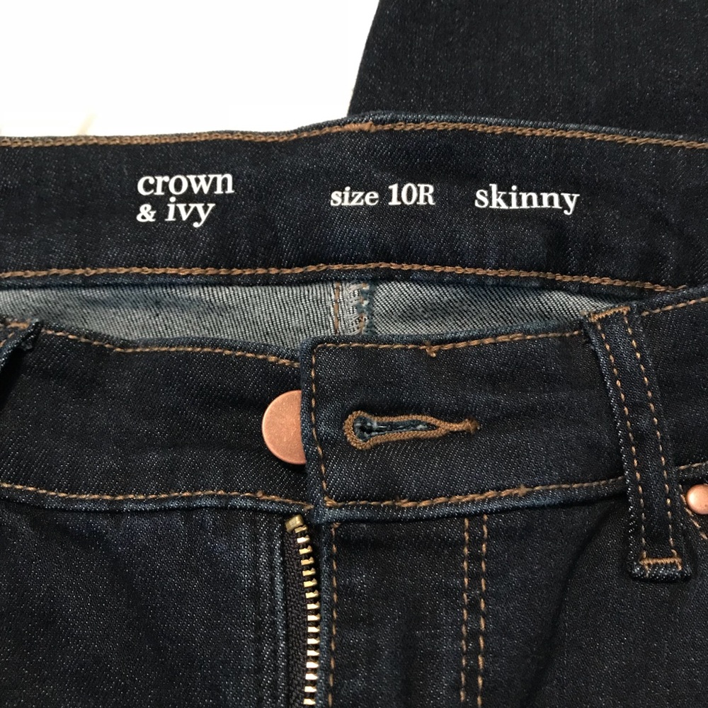 Crown & Ivy Skinny Jeans Size 10
